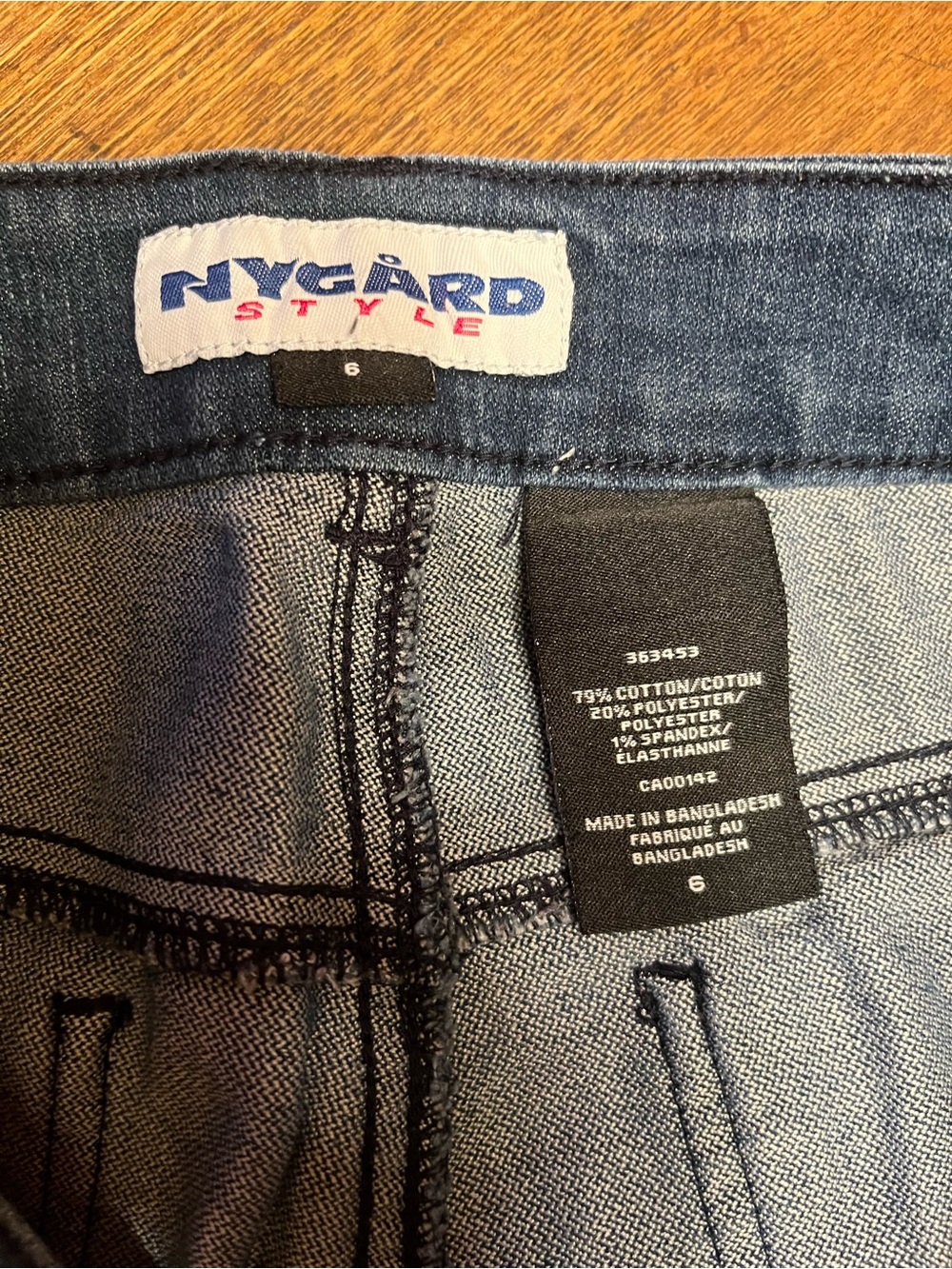 Nygard Slim Fit Dark Blue Women’s Size 6 Jeans - Picture 3 of 3